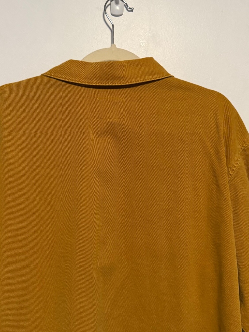 Antropologie Unpublished Chore Barn Coat Size Large Mustard - Picture 7 of 10